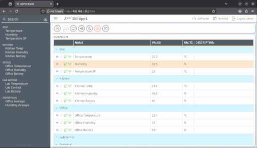 Datapoints Editor Preview
